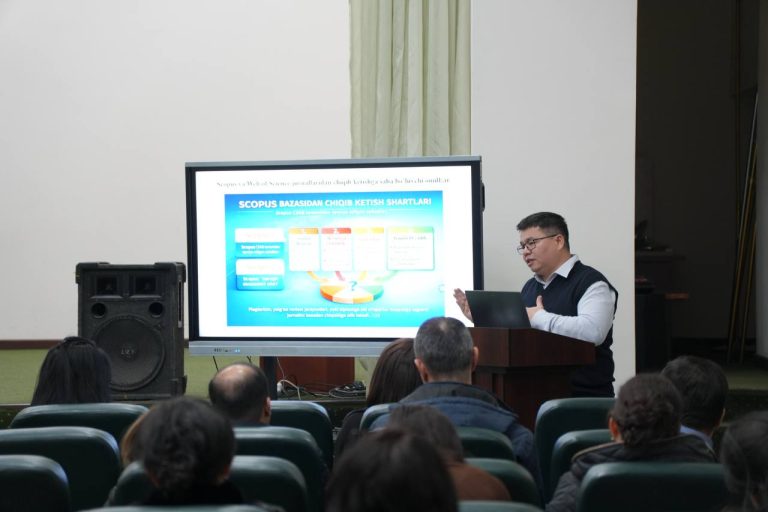Turizm fakultetida professor-o‘qituvchilar va yosh tadqiqotchilarning xalqaro ilmiy faolligini oshirishga qaratilgan seminar-treninglar o‘tkazildi.